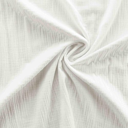Parure De Lit 240 X 220 Cm En Gaze De Coton + 2 Taies  - Angelia Blanc