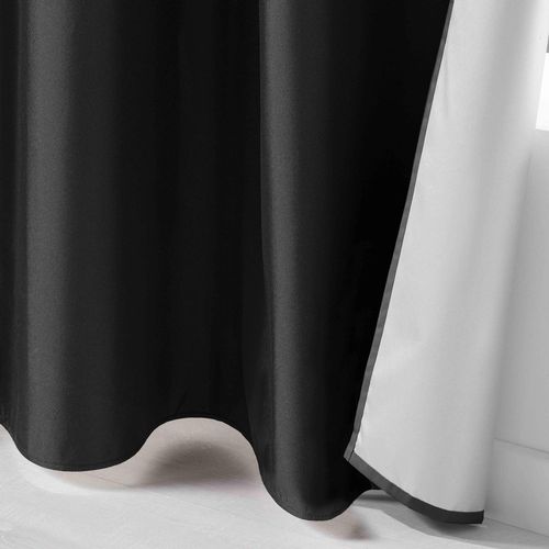 Rideau à Oeillets Isolant Thermique Icemount Noir 140 X 260 Cm - Dos En Polyuréthane