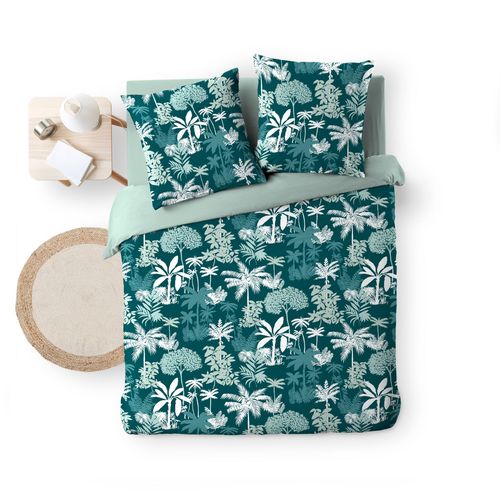 Housse De Couette 240 X 220 Cm Scarlett Emeraude + 2 Taies
