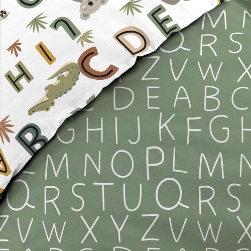 Pack Parure De Lit Enfant 140 X 200 Cm + Drap Housse 90x190 Cm – Tigry – 100% Coton