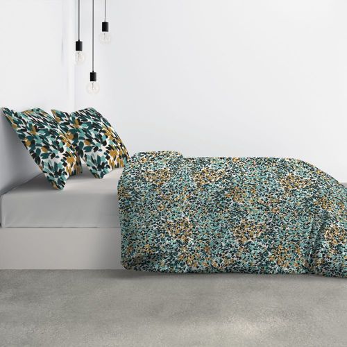 Housse De Couette 240x260 Cm + 2 Taies D'oreiller 100% Coton Bio 57 Fils Telma