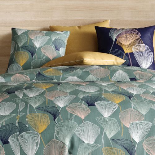 Housse De Couette 220x240 Cm + 2 Taies D'oreiller 63x63 Cm 100% Coton 57 Fils Cottey