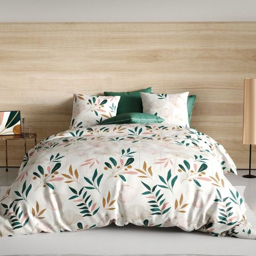 Housse De Couette 240x260 Cm + 2 Taies D'oreiller 63x63 Cm 100% Coton 57 Fils Kano