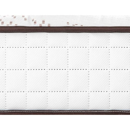 Matelas Mousse 2x80x200 cm MYRIADE - Epaisseur 21 cm - 5 Zones - Soutien Medium