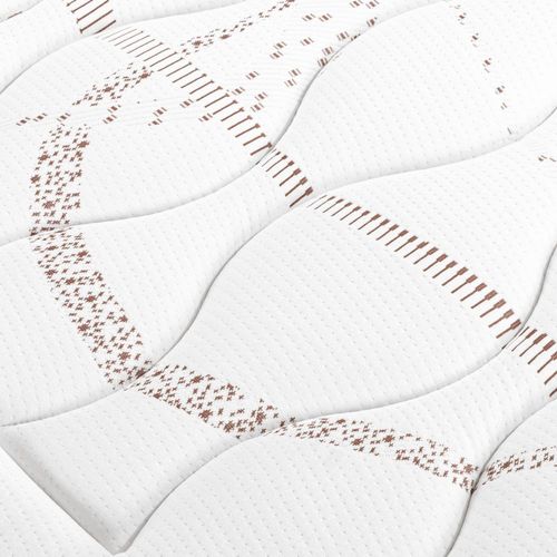 Matelas Latex 2x80x200 cm LOUXOR - Hauteur 21 Cm - 3 Zones - Soutien Ferme