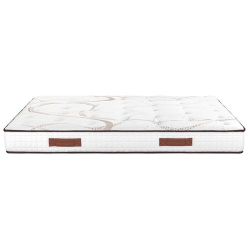 Matelas Mousse 2x90x190 MAMBO - Hauteur 21 Cm - Soutien Ferme Et Progressif