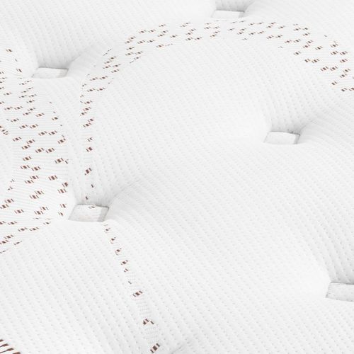 Matelas Mousse 2x90x190 MAMBO - Hauteur 21 Cm - Soutien Ferme Et Progressif