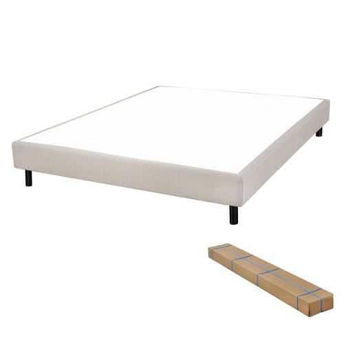 Matelas Ryad + Sommier Newkit - 160x200 - Ressorts - Hauteur 21 Cm - Très Ferme