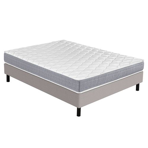 Matelas Ryad + Sommier Newkit - 160x200 - Ressorts - Hauteur 21 Cm - Très Ferme