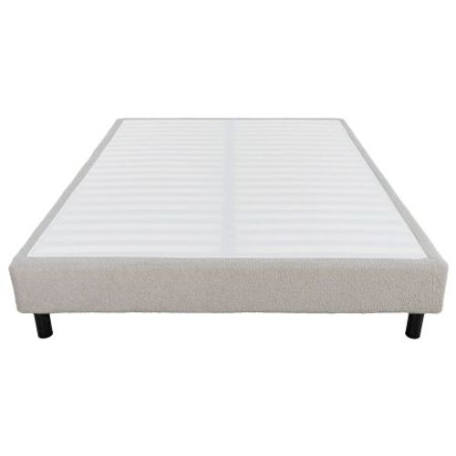 Matelas Myriade + Sommier Newkit - 160x200 - Mousse - Hauteur 23 Cm - Soutien Medium