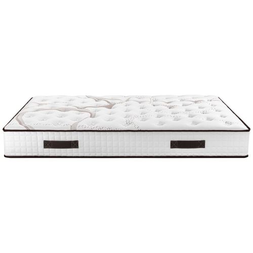 Matelas Myriade 4 + Sommier Sr15 - 2x90x200 - Mousse - Hauteur 23 Cm - Soutien Medium