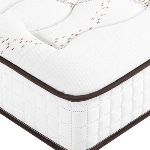 Matelas Myriade 4 + Sommier Sr15 - 180x200 - Mousse - Hauteur 23 Cm - Soutien Medium