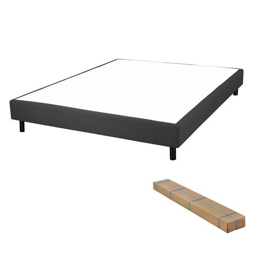 Matelas Ramage + Sommier Newkit - 160x200 - Ressorts - Hauteur 25 Cm - Soutien Ferme