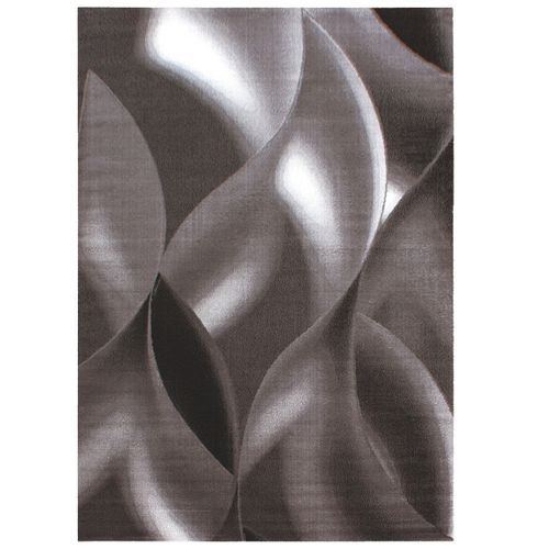 Mia - Tapis à Vagues Abstrait - Beige 160 X 230 Cm