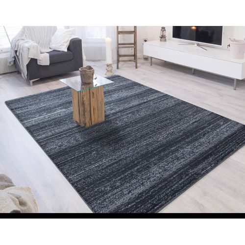 Julia - Tapis Uni à Dégradé - Gris 160 X 230 Cm