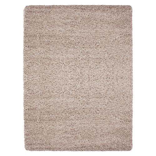 Shaggy - Tapis Uni à Poils Longs - Beige 080 X 250 Cm