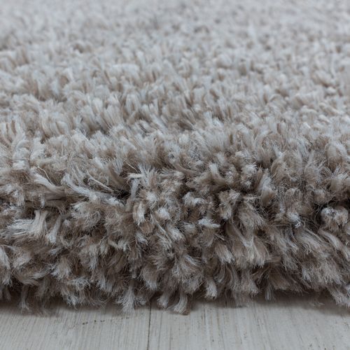 Moelleux - Tapis Cosy à Poils Longs - Beige 060 X 110 Cm