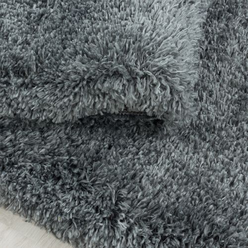 Moelleux - Tapis Cosy à Poils Longs - Gris Clair 160 X 230 Cm