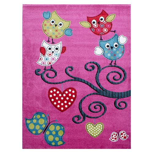 Love - Tapis D'enfant - Rose 080 X 150 Cm