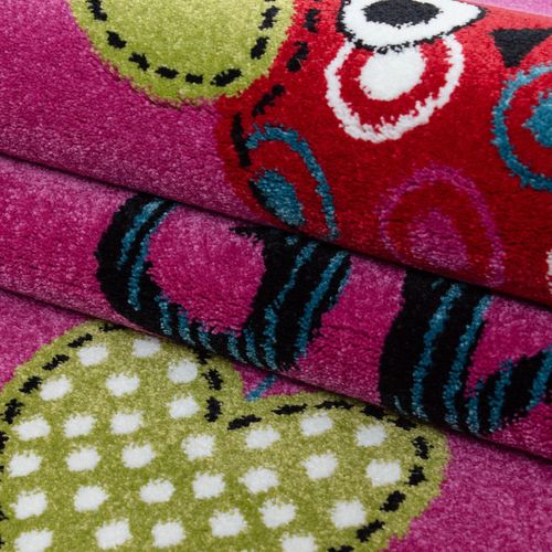 Love - Tapis D'enfant - Rose 080 X 150 Cm