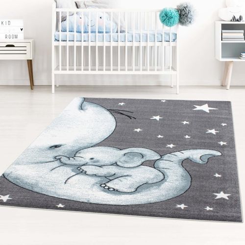 Dumboo - Tapis Enfant - Bleu 160 X 230 Cm