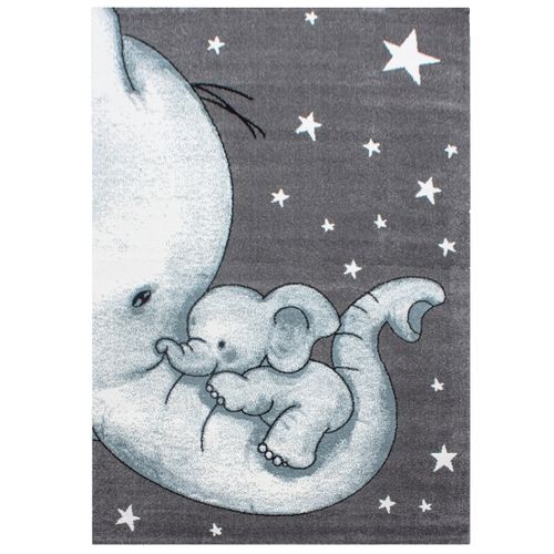Dumboo - Tapis Enfant - Bleu 120 X 170 Cm
