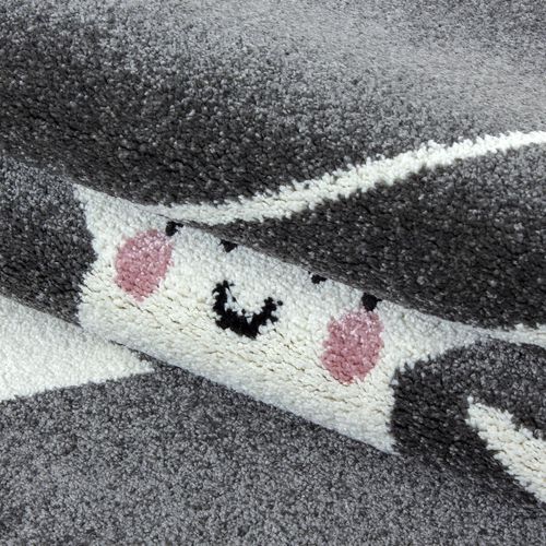 Etoiles - Tapis Enfant - Gris 080 X 150 Cm