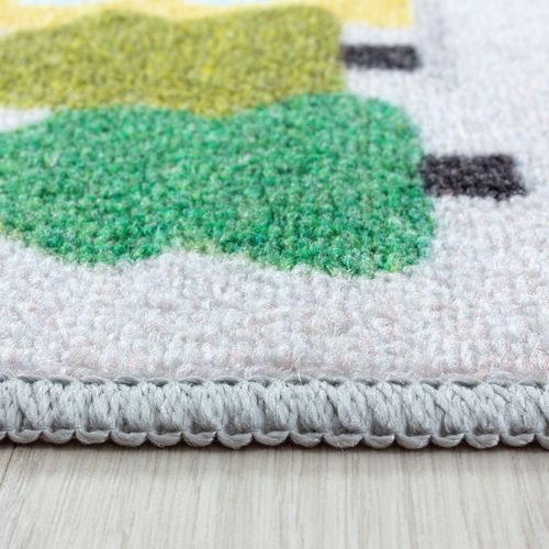 Circuit - Tapis Enfant Lavanle Gris 120 X 170 Cm