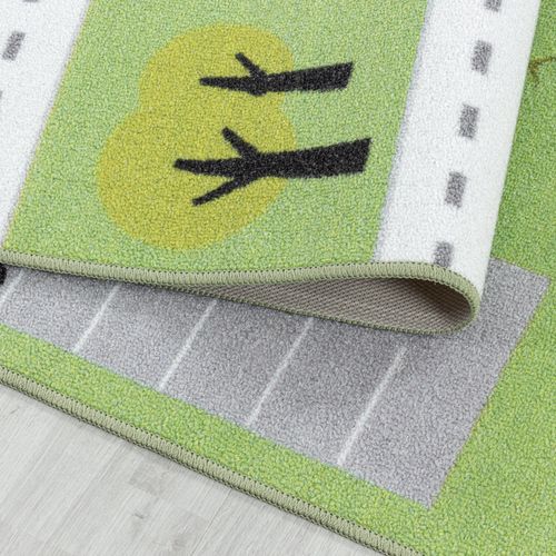 Circuit - Tapis Enfant Lavanle Vert 100 X 150 Cm