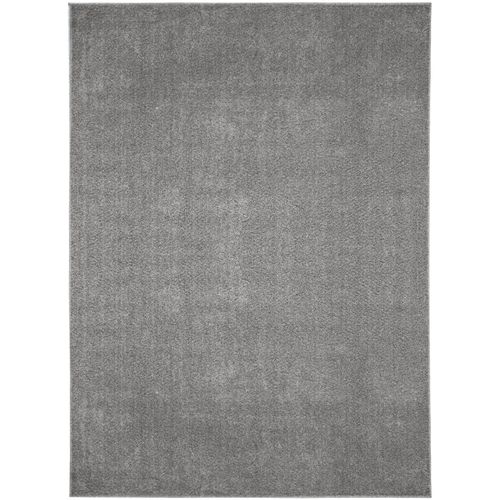 Tapis Uni De Salon Chambre Relax Sobre Et Epuré - Gris Clair 140 X 200 Cm