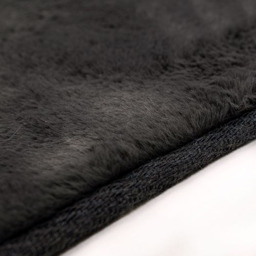 Tapis De Fourrure Velours Graphite 160x230cm