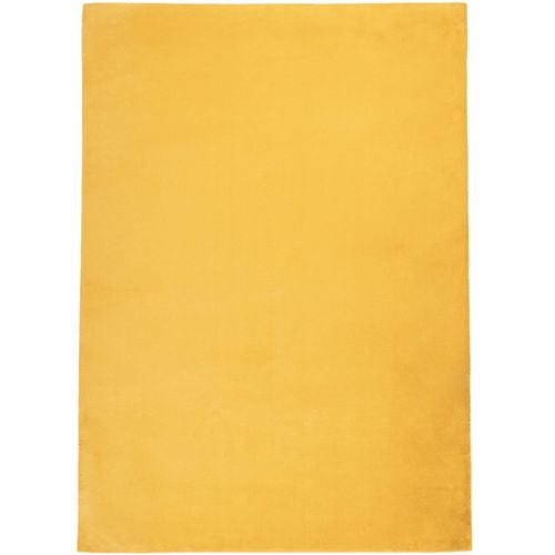 Tapis De Fourrure Velours Jaune Poussin 80x150cm