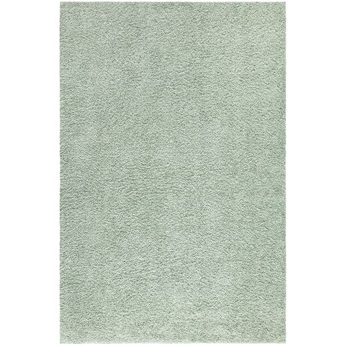 Tapis à Poils Longs Softy Vert Amande 200x200cm