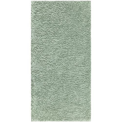 Tapis à Poils Longs Softy Vert Amande 80x150cm