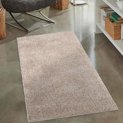Tapis à Poils Longs Softy Sable 120x170cm