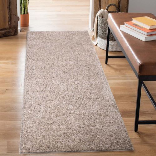 Tapis à Poils Longs Softy Sable 120x170cm