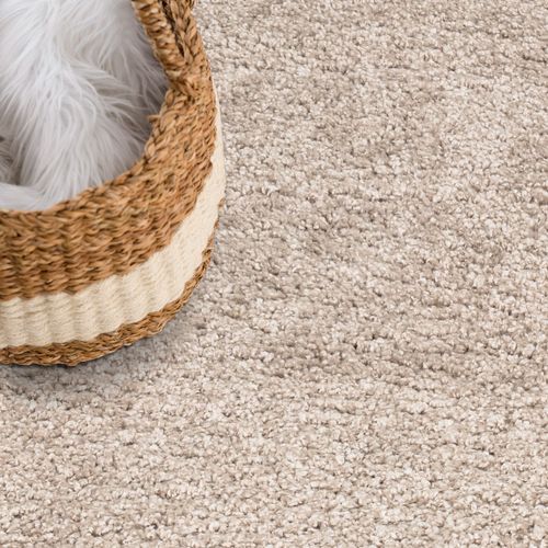 Tapis à Poils Longs Softy Sable 120x170cm