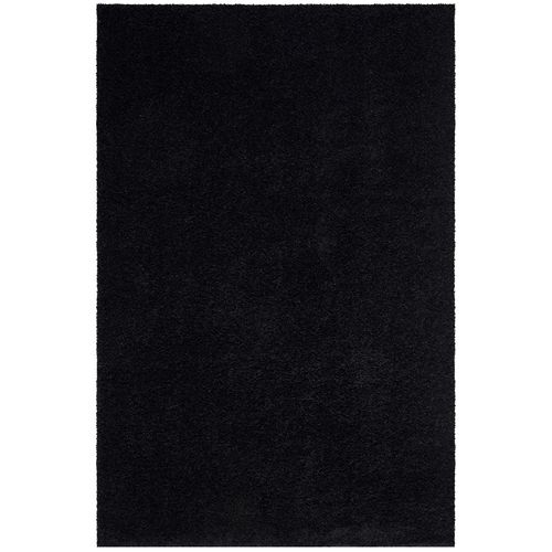 Tapis à Poils Longs Softy Noir Anthracite 200x200cm
