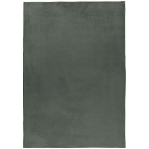 Tapis Fausse Fourrure Toucher Doux Vert 200x290cm