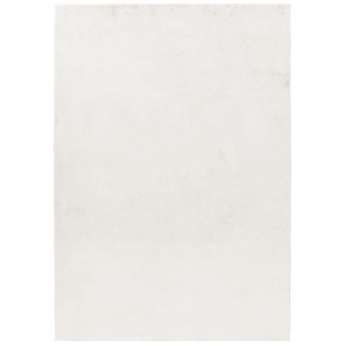 Tapis Fausse Fourrure Toucher Doux Crème 200x290cm