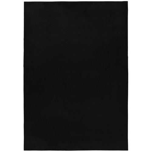 Tapis Fausse Fourrure Toucher Doux Noir 240x340cm