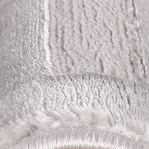 Tapis Rifi Laineux à Motif En Relief Gris 280x370cm