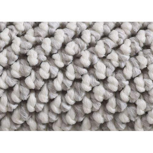 Tapis Naturel Aspect Jute Gris Clair 60x100cm