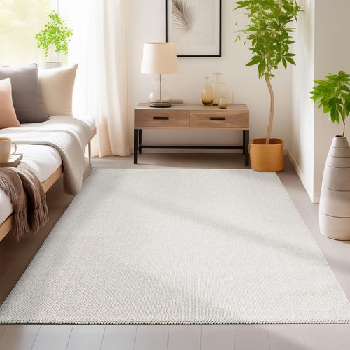 Tapis Naturel Aspect Jute Crème 240x340cm