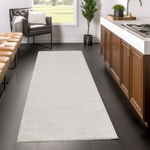 Tapis Naturel Aspect Jute Crème 60x100cm