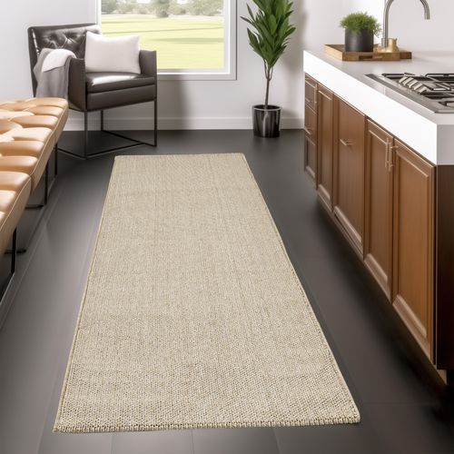 Tapis Naturel Aspect Jute Beige 240x340cm