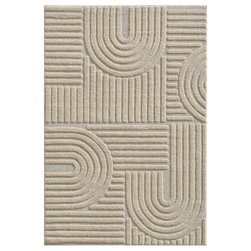 Tapis à Relief Lena Beige 280x370cm