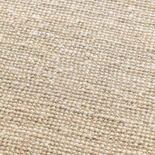 Tapis 120x170cm Jute Bouclé Jaipur Blanc Ivoire