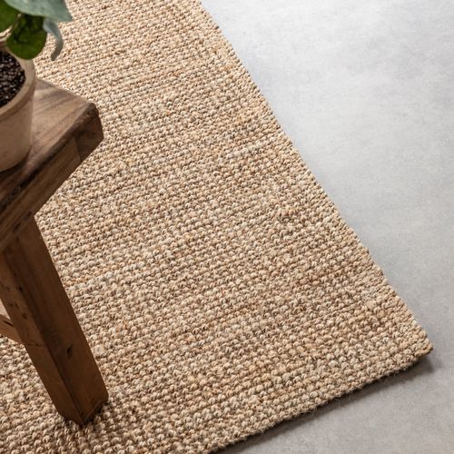 Tapis 190x280cm Jute Bouclé Jaipur Beige
