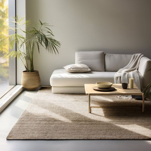 Tapis En Jute Bouclé Jaipur Mocca 190x280cm